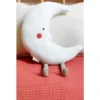 Sevimli Ay Ve Yıldız %100 Pamuklu Organik Bebek / Çocuk Odası Dekoratif Müslin Kırlent (2'li Set )