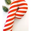 Yılbaşı / Noel Dekoratif Baston Şeker Kırlent / Yastık / Yılbaşı Ağacı