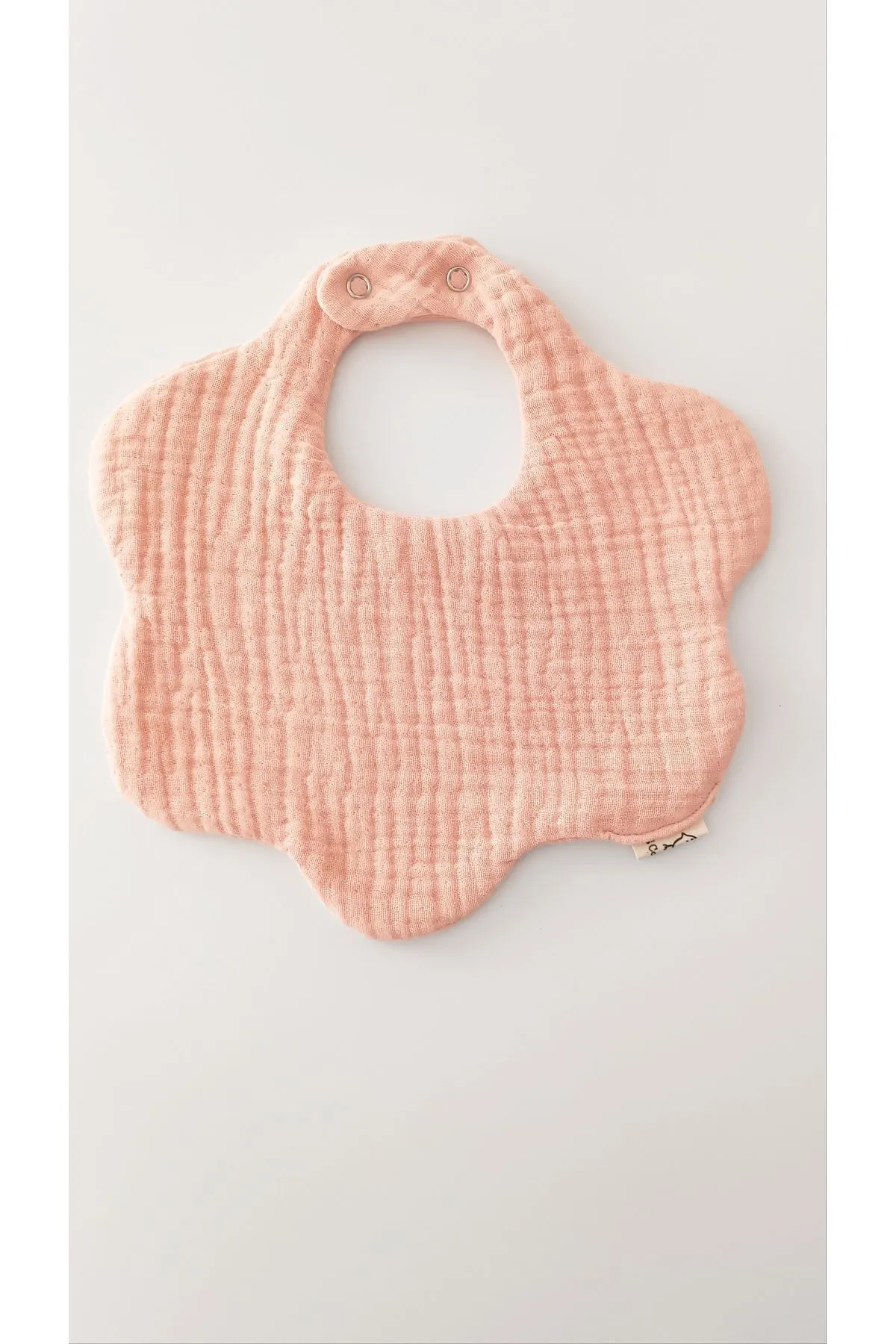 Gri,pudra,beyaz 3'lü %100 Pamuklu Organik 8 Katlı Müslin Bebek Önlüğü / Yakalık