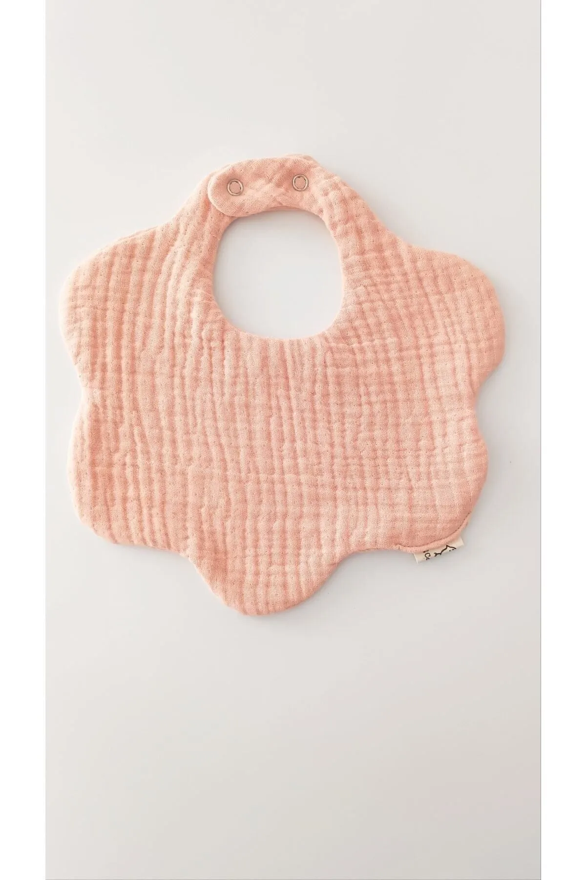 3'lü %100 Pamuklu Organik Soft Renkler 8 Katlı Papatya Multi Müslin Bebek Önlük / Salya Önlüğü