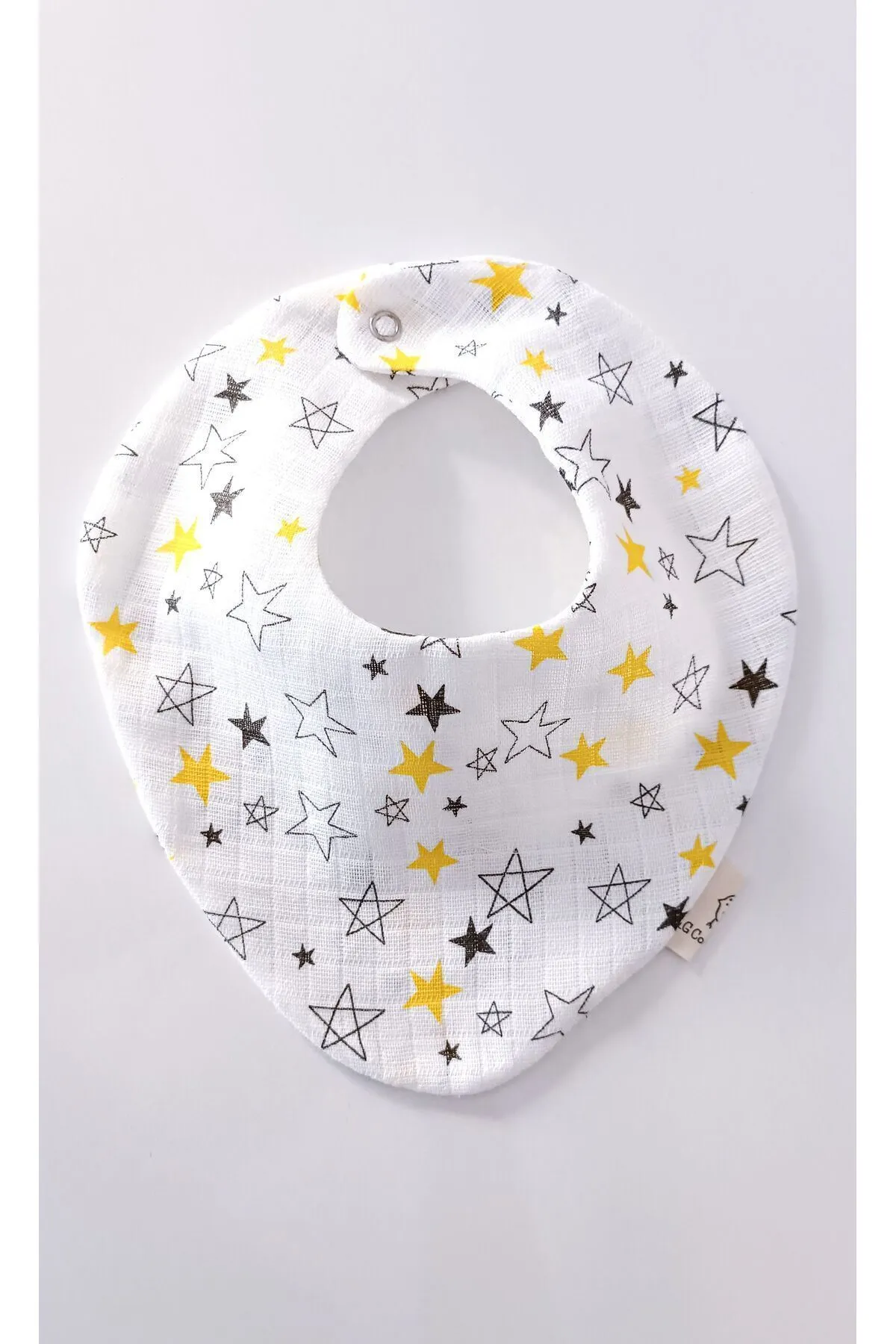 2'li Fular %100 Pamuklu Organik 4 Katlı ve 8 Katlı Müslin Bebek Salya Önlüğü / Yakalık