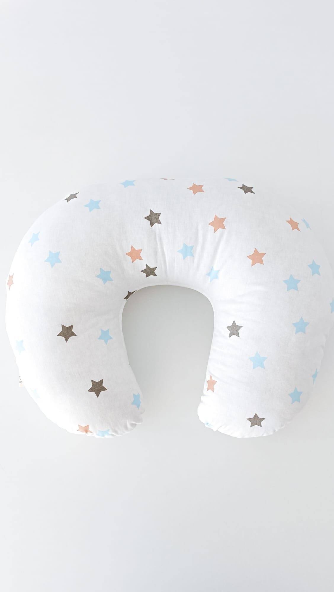 Yıldızlar %100 Pamuklu Bebek Emzirme Yastığı/ Bebek Destek Minderi / Hamile Yastığı