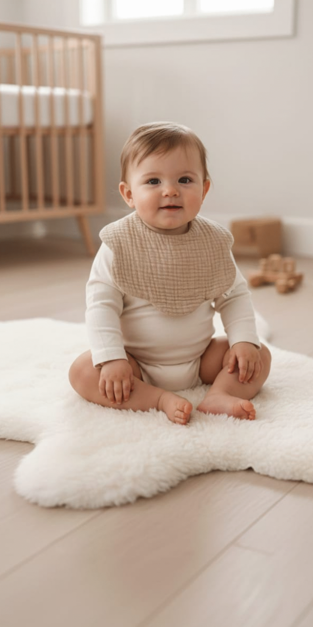 Muslin Önlük & Omuz Bezi